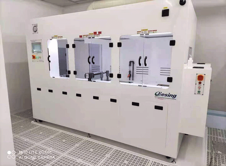 Aluminum corrosion cleaning machine